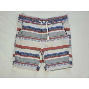 Men's Cedar Wood State Chino Bermuda Shorts Cotton Tribal Southwestern size 36